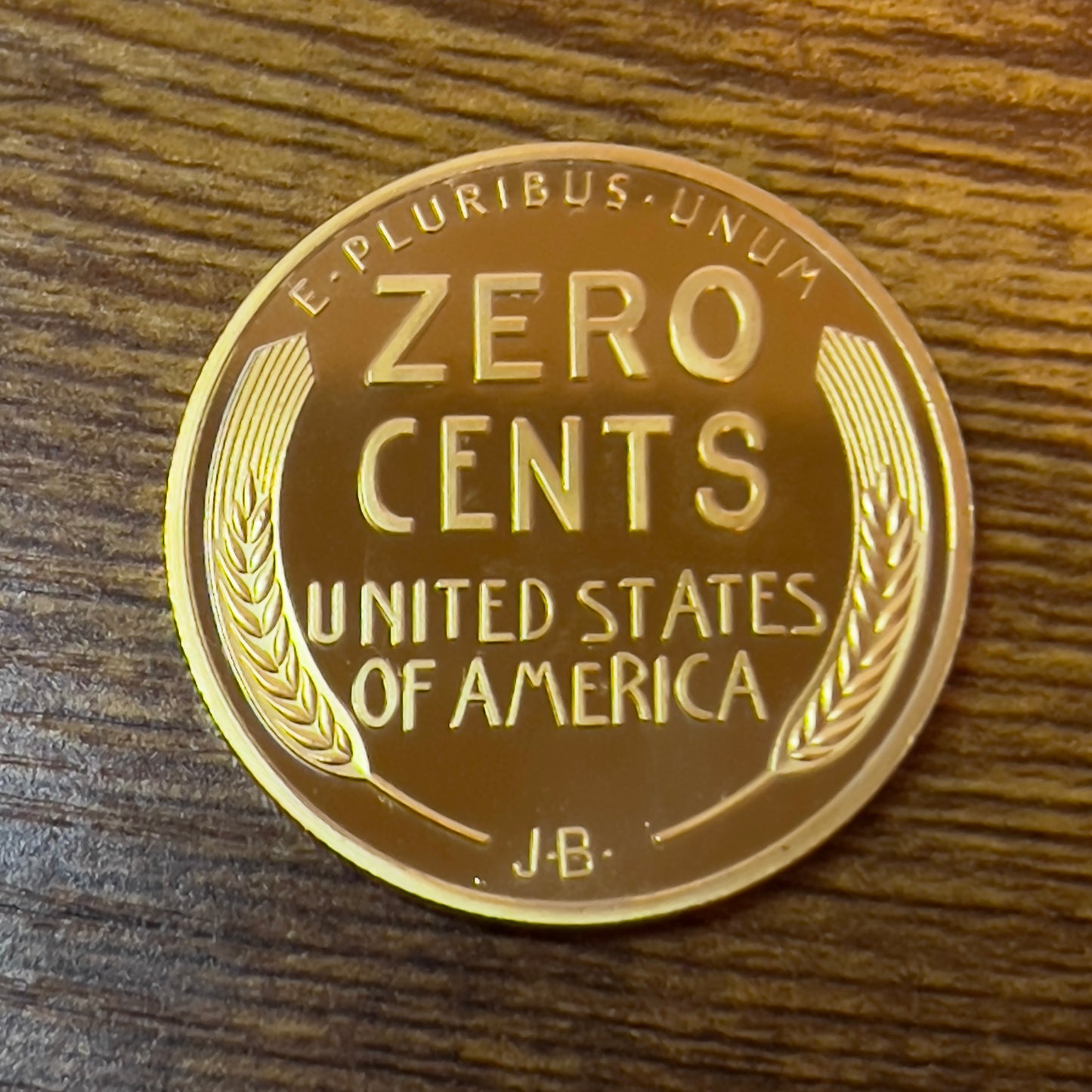 Joe Biden "Zero Cents" Coins