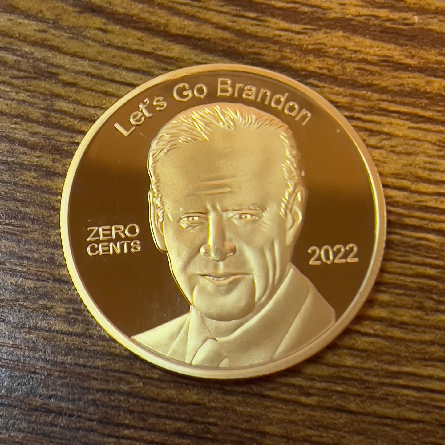 Joe Biden "Zero Cents" Coins